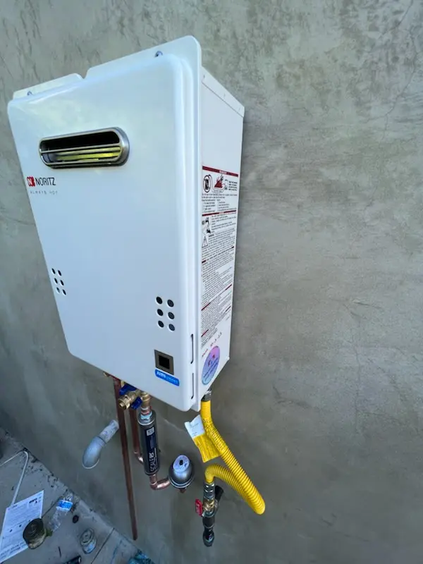 Tankless water heater installation for Johnstown homes